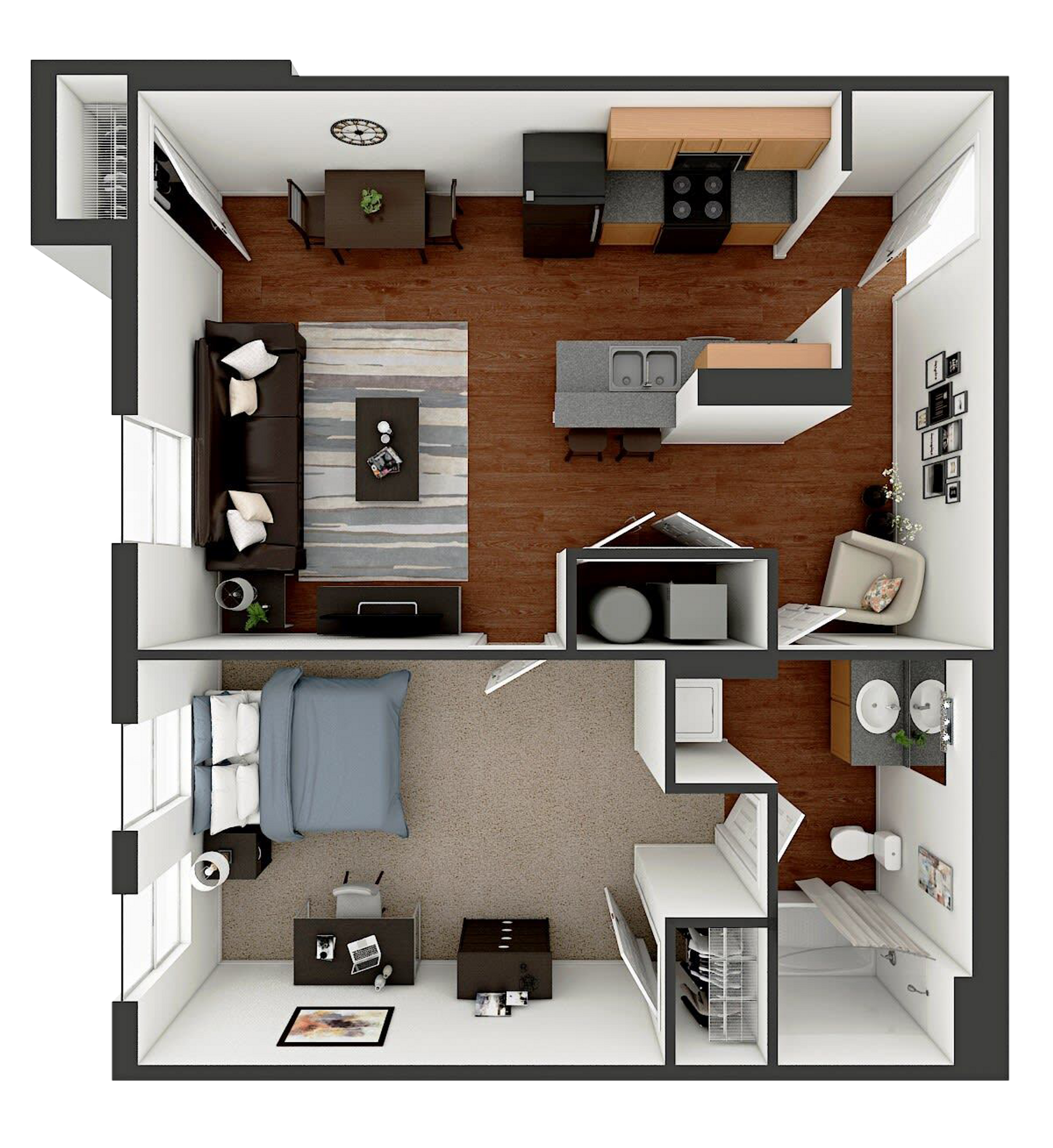 The Parthenon floorplan